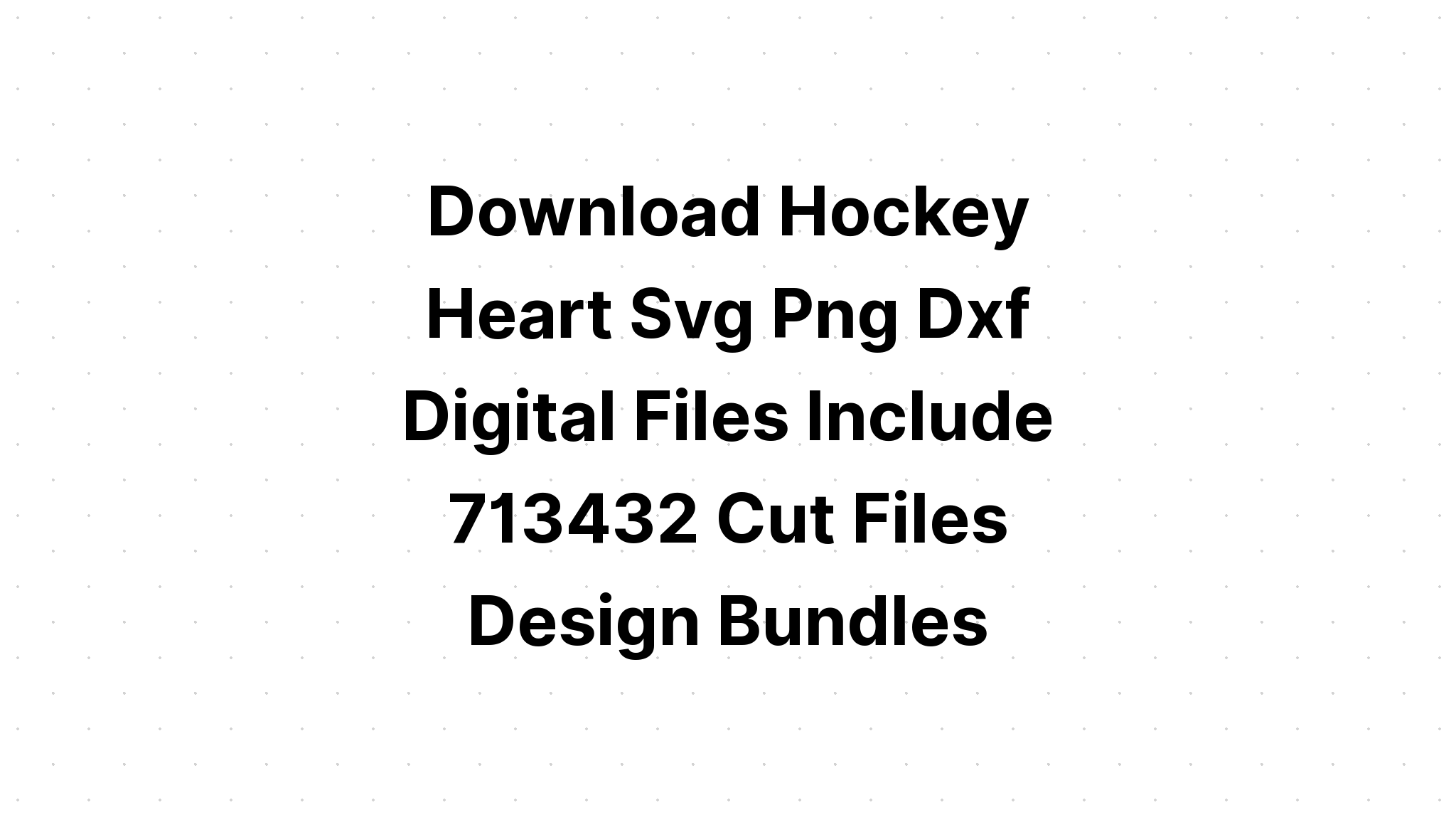 Download Hockey Dad SVG File